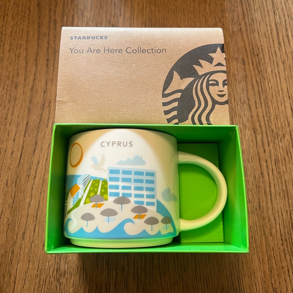 NWOT Starbucks You Are Here Collection- Cyprus, Greece